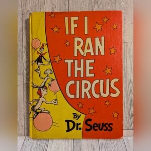 Dr. Seuss 'If I Ran the Circus' - Red and Yellow Cover